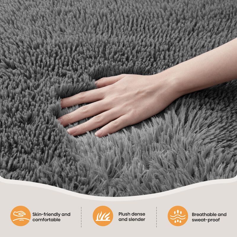 Alfombra Zentavio Gris Para Sal&oacute;n Y Dormitorio,... image number null