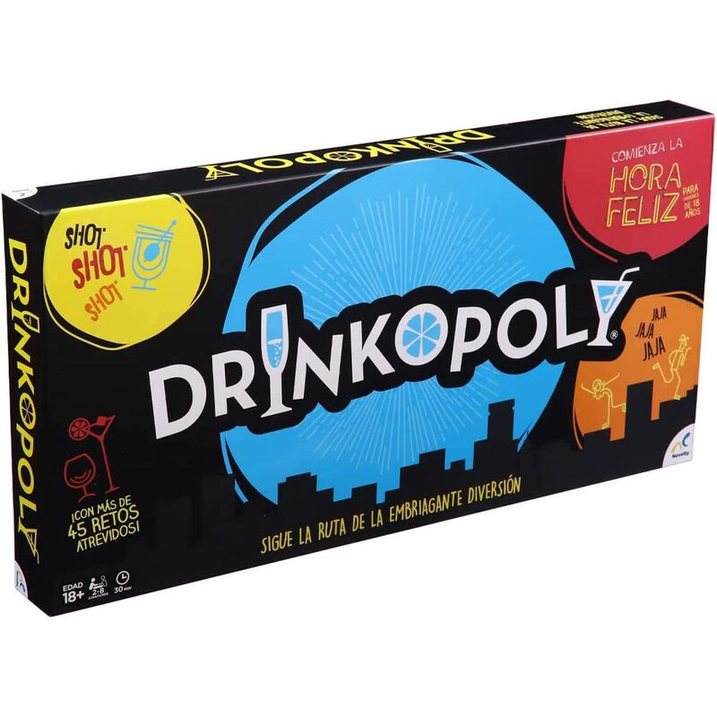 DRINKOPOLY JUEGO DE MESA PARA ADULTOS image number null