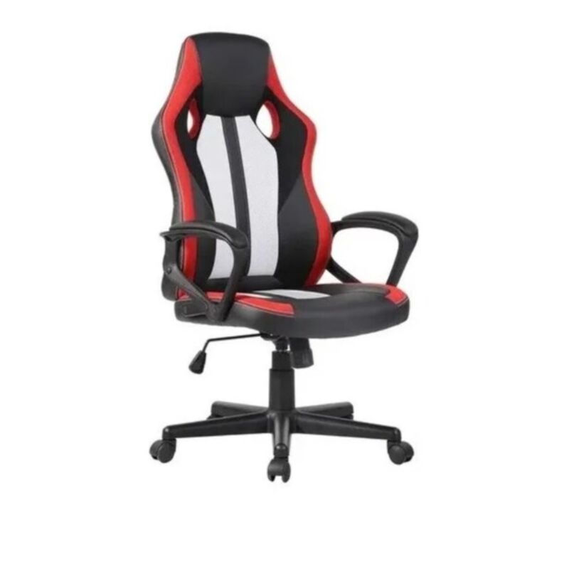 Silla De Oficina Jaxson H0809 Tipo Gamer Roja/N... image number null