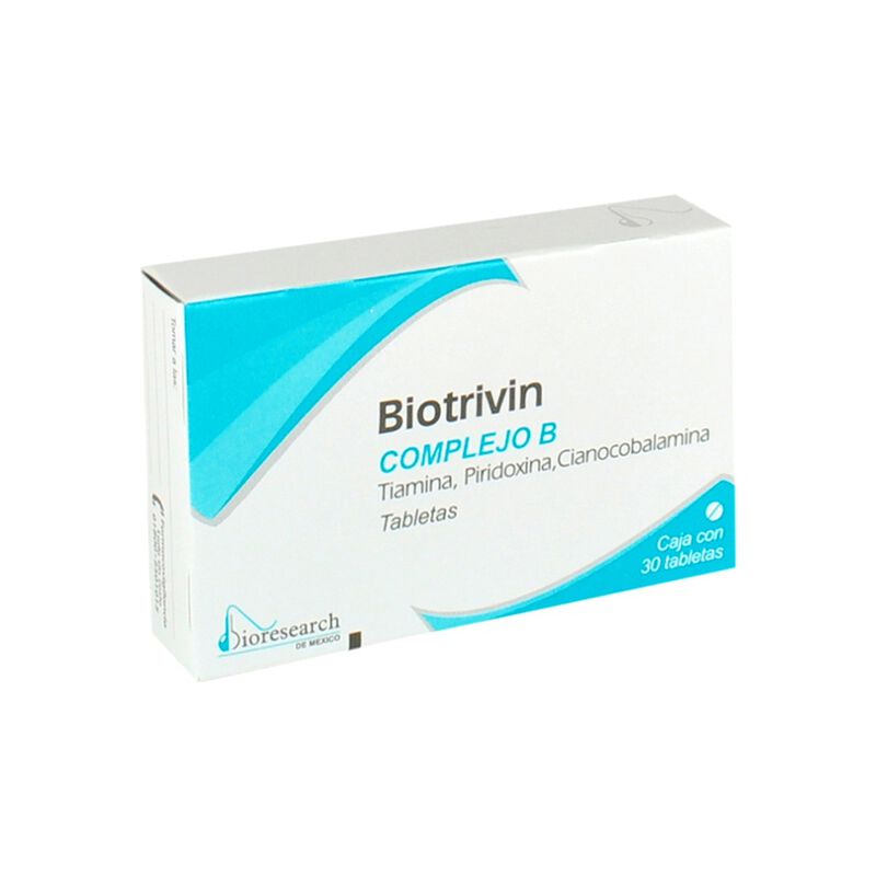 Biotrivin Multivitam&iacute;nico Complejo B Suplemento... image number null