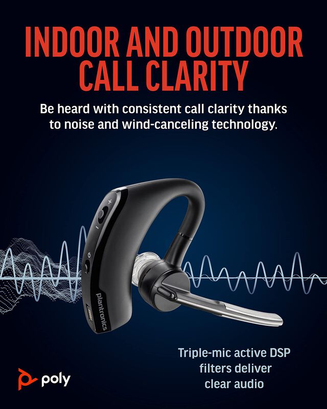 Auriculares Inal&aacute;mbricos Poly Voyager Legend Bl... image number null