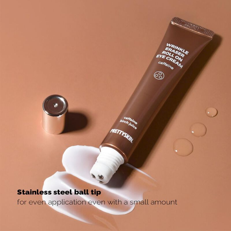 Crema Para Ojos Prettyskin Roll‑on 30ml con Caf... image number null