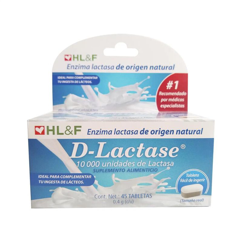 D-lactase 0.4 G 45 Tableta(s) image number null