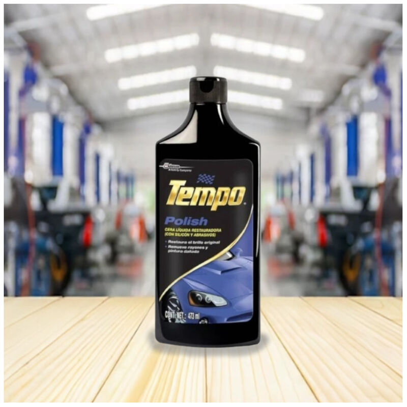 Cera Líquida restauradora Polish Tempo 473ml ki... image number null