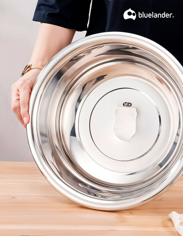 Set de 5 Bowls de Cocina de Acero Inoxidable, R... image number null