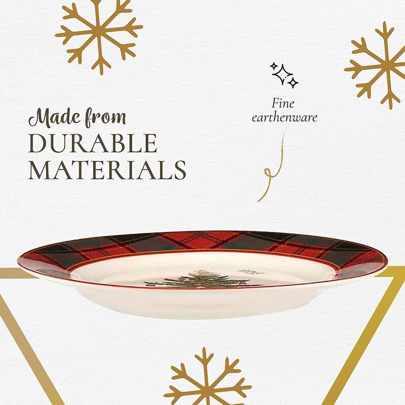 Plato De Ensalada Spode &Aacute;rbol De Navidad 20cm -... image number null