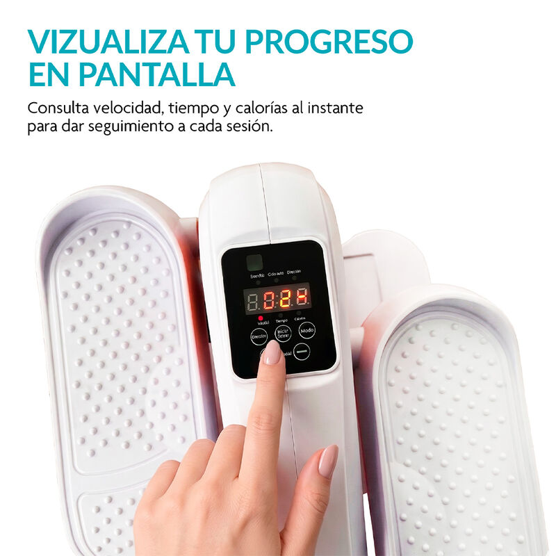 Mini El&iacute;ptica El&eacute;ctrica Para Ejercicio Bajo Esc... image number null