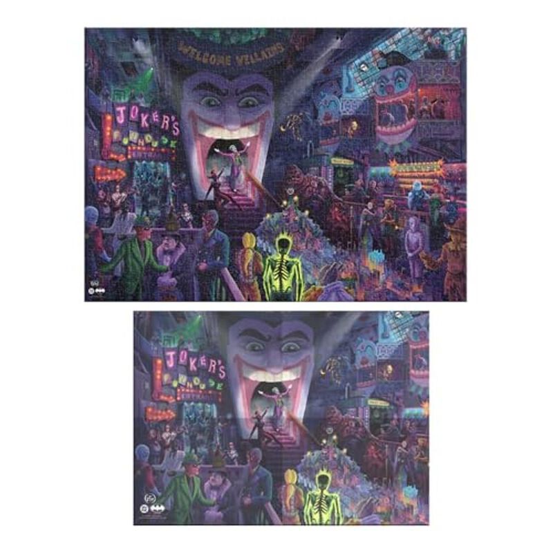 Rompecabezas DC C&oacute;mics Joker de Zack Kinkade 10... image number null