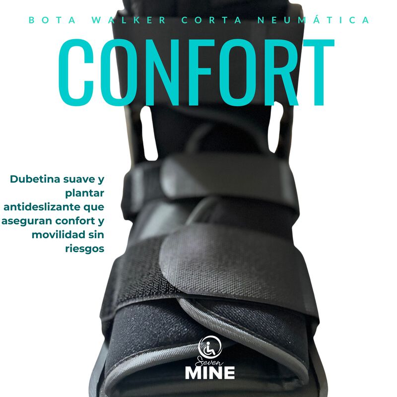 Bota Walker Corta (28cm) Neumática Válvula Bw-7... image number null