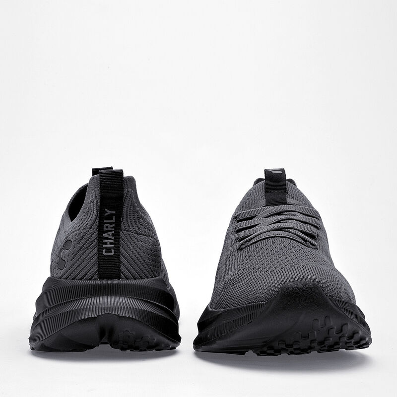 Charly Tenis urbano para hombre. Gris, walking image number null