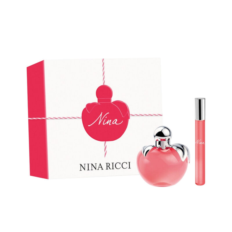 Set Nina 2pzs 80ml Edt Spray/10ml Edt Roll-on image number null