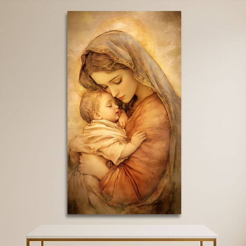 Cuadro Decorativo Religioso 70x100cm Divina Mat... image number null