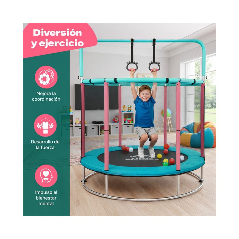 Trampolin Brincolin 142cm Infantil Multijuego B... image number null