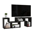 Mesa Para Tv Ascher Con Espacio Para Televisor De 50'' Color Wengue