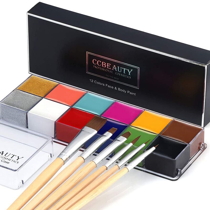 Kit De Pintura Facial Y Corporal Ccbeauty De 12... image number null
