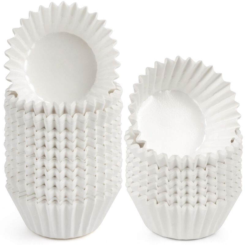 C&aacute;psulas Para Cupcakes Lotfancy 200 Unidades Bl... image number null