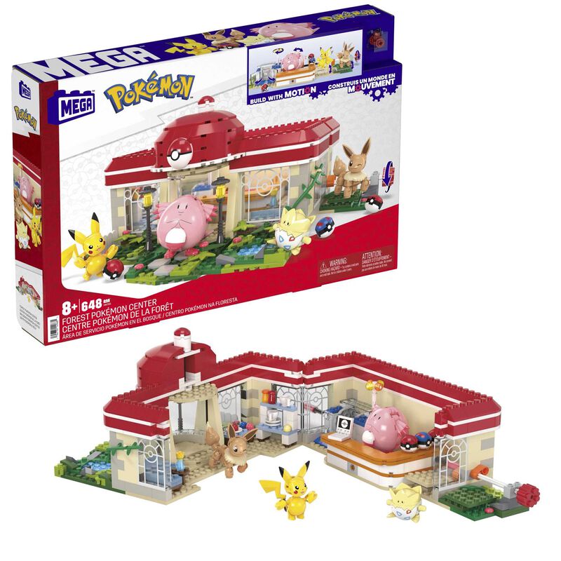 Set De Juguetes De Construcci&oacute;n Mega Pok&eacute;mon Fo... image number null