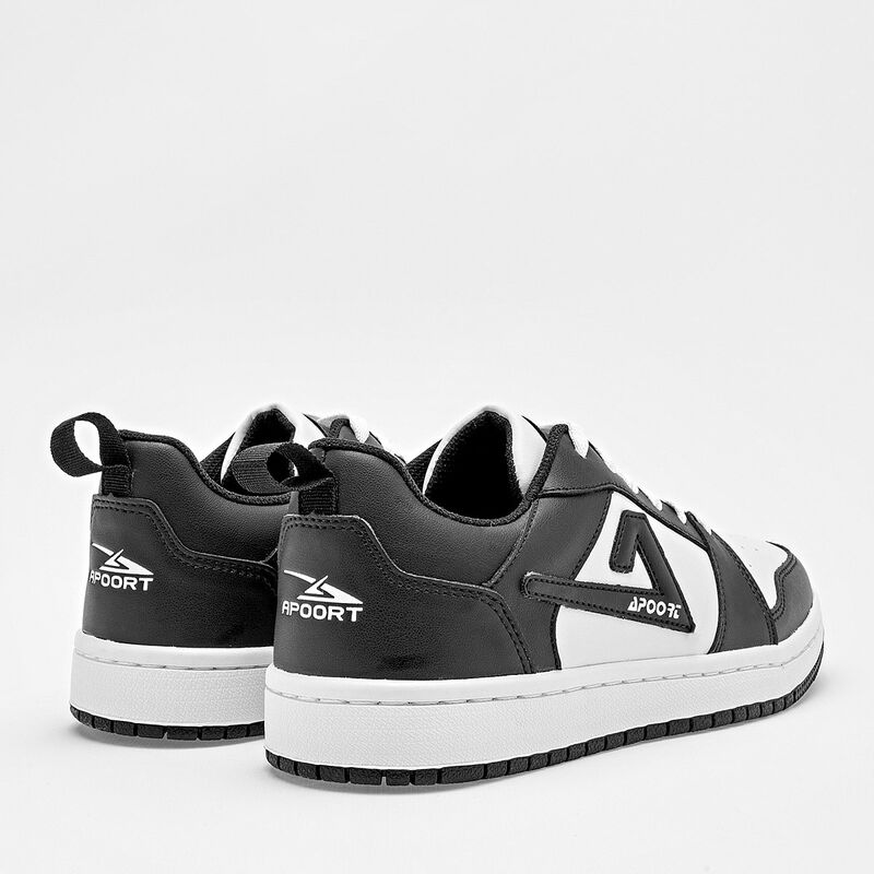 Apoort Tenis urbano para joven blanco negro image number null