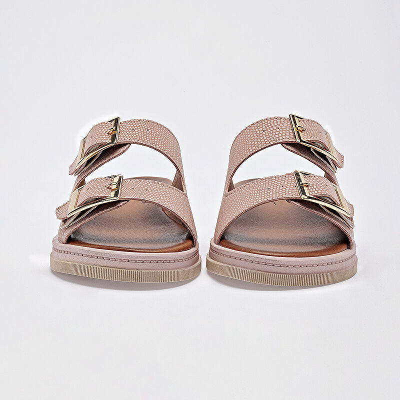 Been Class sandalia piso para mujer rosa cod 14... image number null