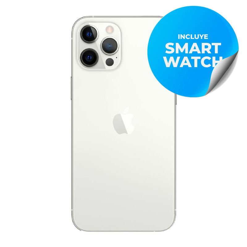 Iphone 12 Pro Reacondicionado 256Gb Plata + Rel... image number null