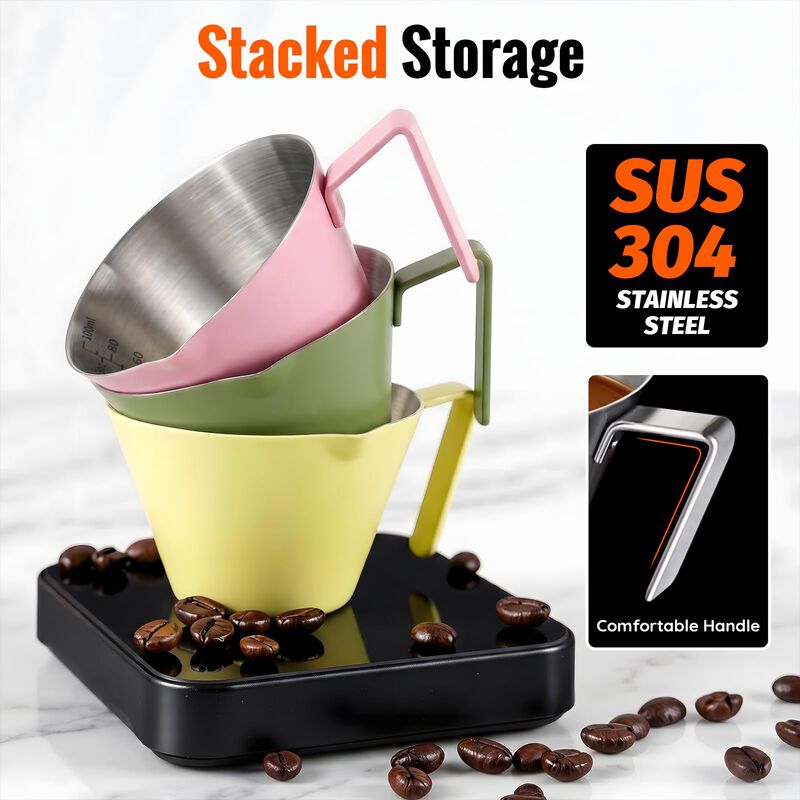 Taza De Espresso Yarramate 100 ml Rosa Acero In... image number null