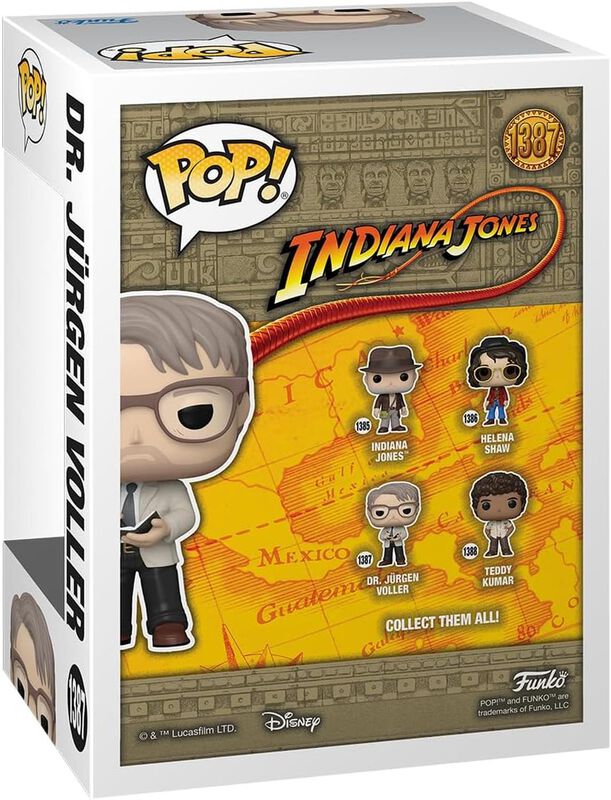 Dr. Jürgen Voller Funko Pop! Movies: Indiana J... image number null
