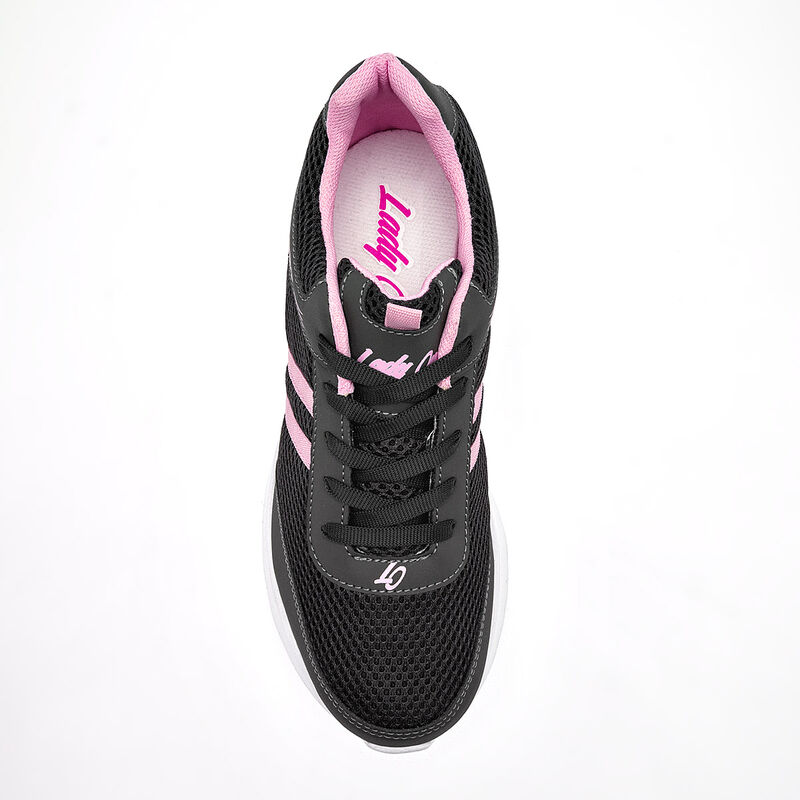 Lady One tenis para mujer gris rosa cod 140502-... image number null