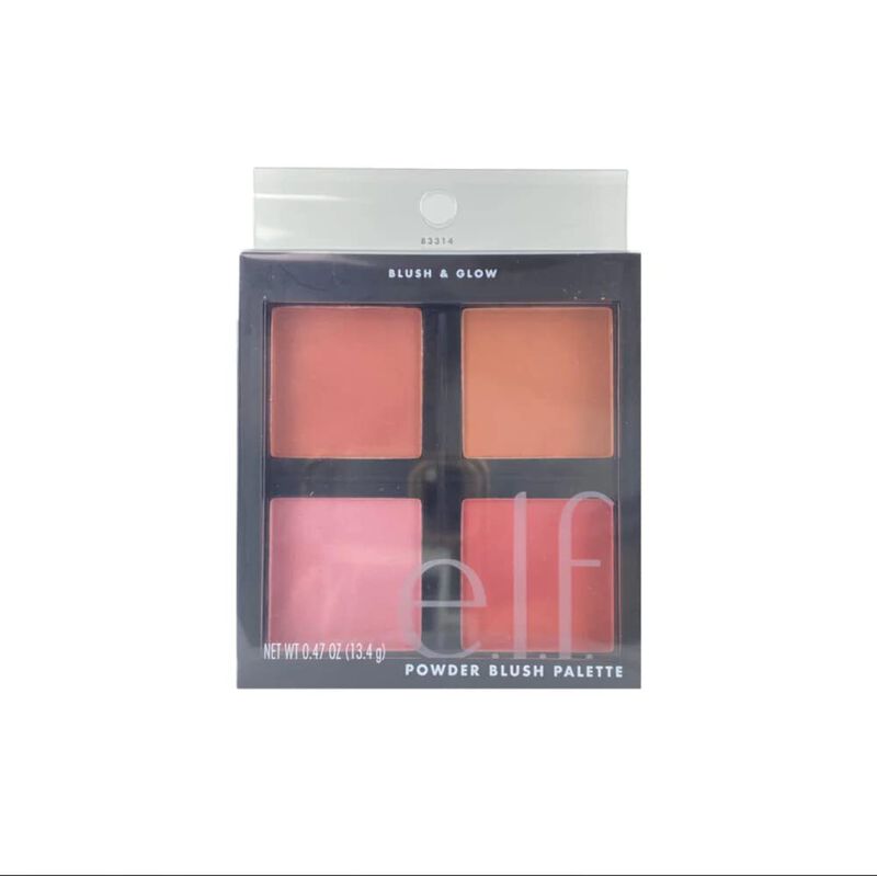Polvo Cosm&eacute;tico Blush Palette E.l.f., Con 4 Ton... image number null