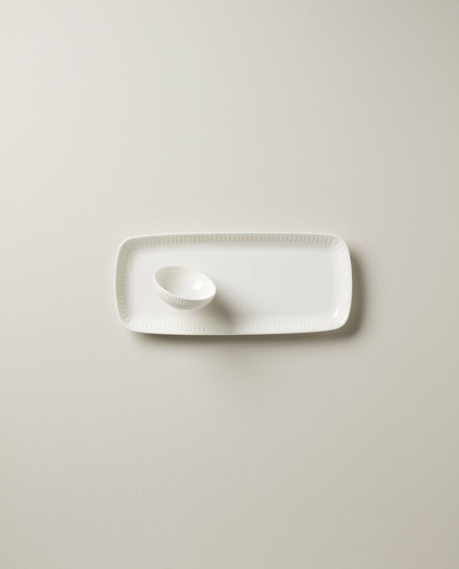Juego De Bandeja Y Cuenco Lenox 2.43 De Porcela... image number null
