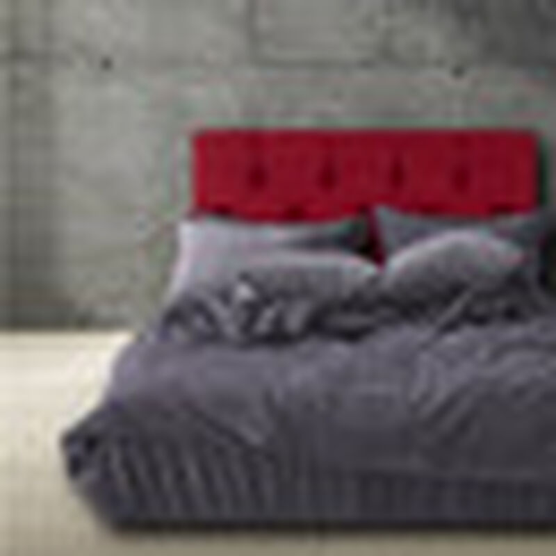 Cabecera Matrimonial Dicasa Dublin Rojo image number null