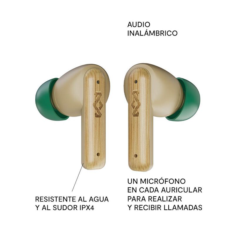 Aud&iacute;fonos Little Bird TWS Cream The House of Ma... image number null