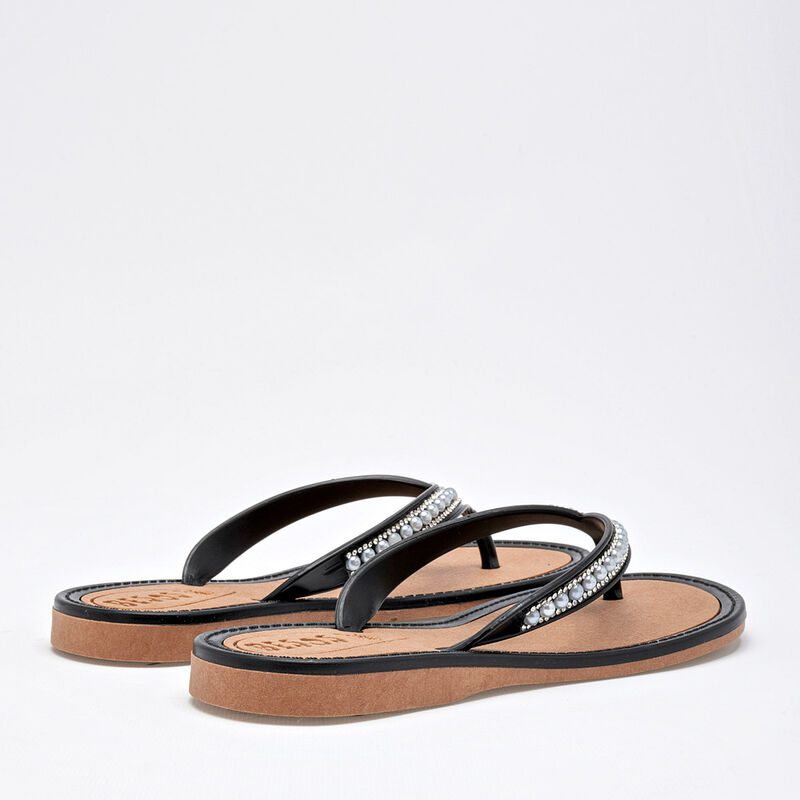 H3 Sandalias Sandalia para mujer negro plata image number null