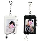 Portatarjetas Para Fotocards Palm Lashes 10,9 &times; 7,2 cm Pack De 2 Negro/blanco