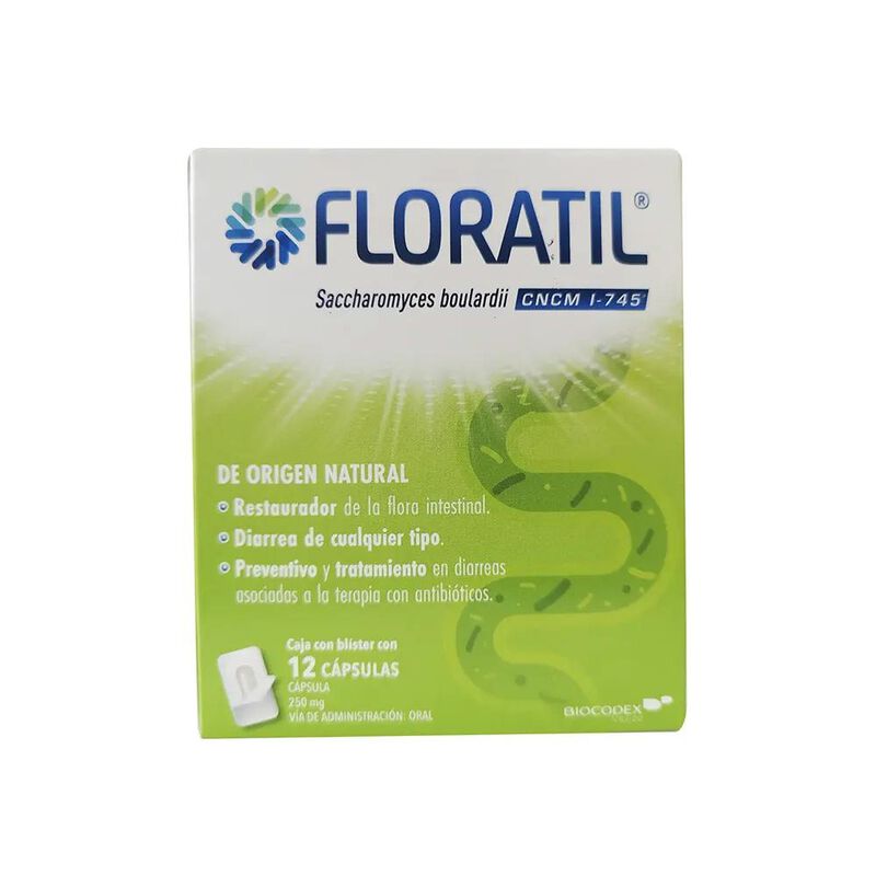 Floratil 250 Mg 12 C&aacute;psula(s) image number null