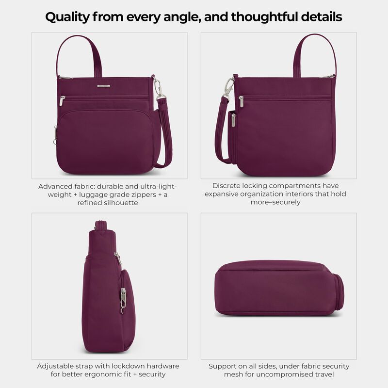 Bolso Bandolera Anti-robo Travelon 29 &times; 28 &times; 9 ... image number null