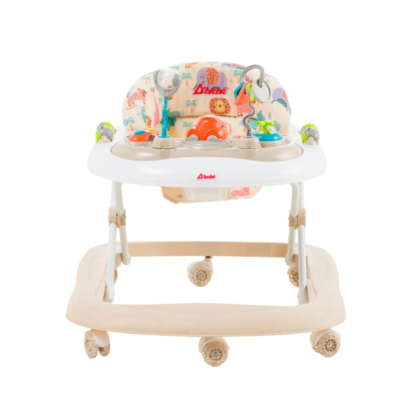 Andadera D'Beb&eacute; Metr&oacute;poli Beige / Alturas Ajust... image number null