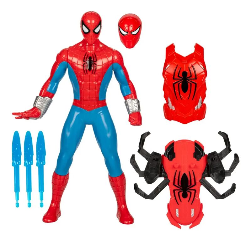 Figura De Accion Hasbro Marvel Thwip Blast Spid... image number null