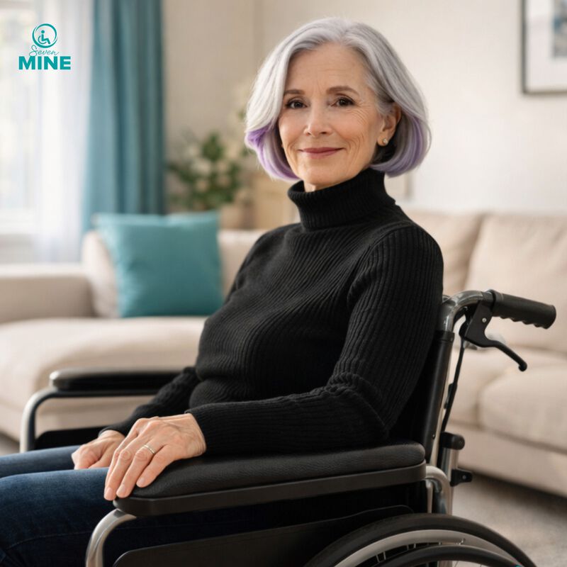 Repuesto Descansabrazos Silla Ruedas  Acolchado... image number null