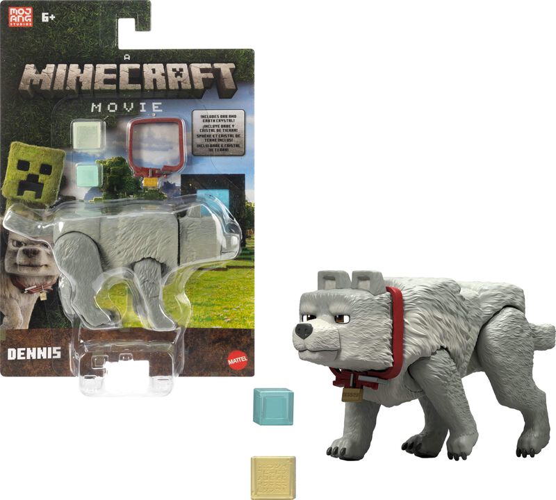 Set De Figuras De Acci&oacute;n Mattel Minecraft Denni... image number null