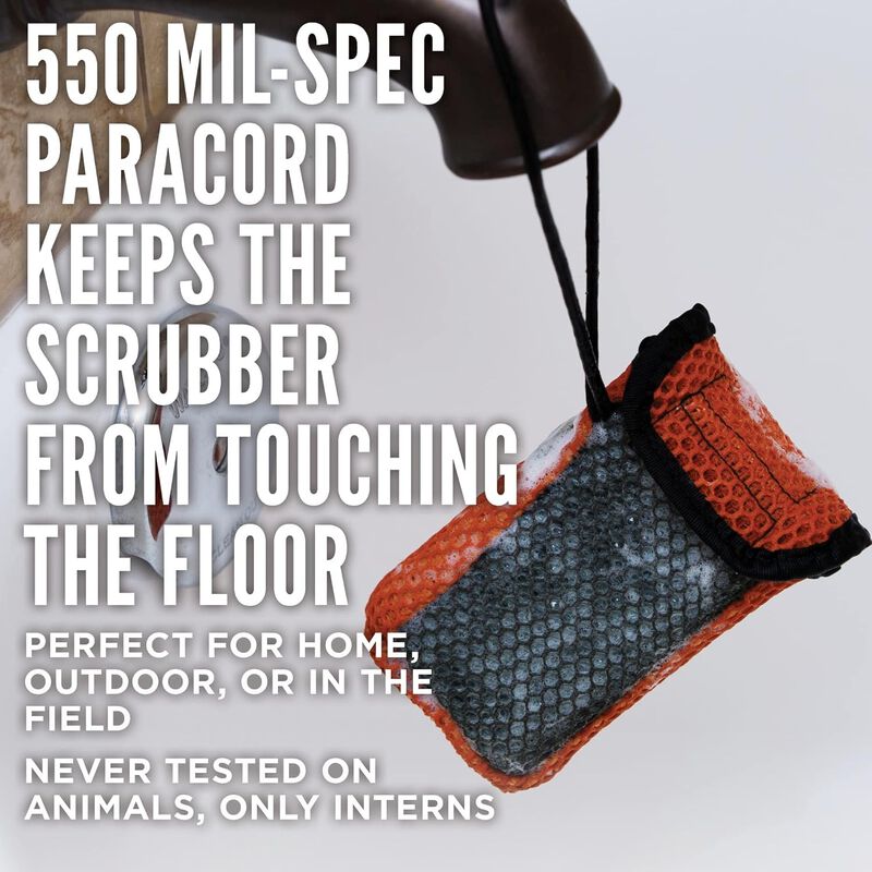Estuche De Jab&oacute;n Duke Cannon Tactical Scrubber,... image number null
