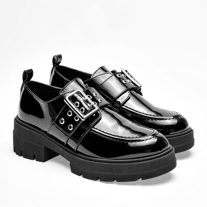 Been Class Zapatos para mujer negro charol image number null