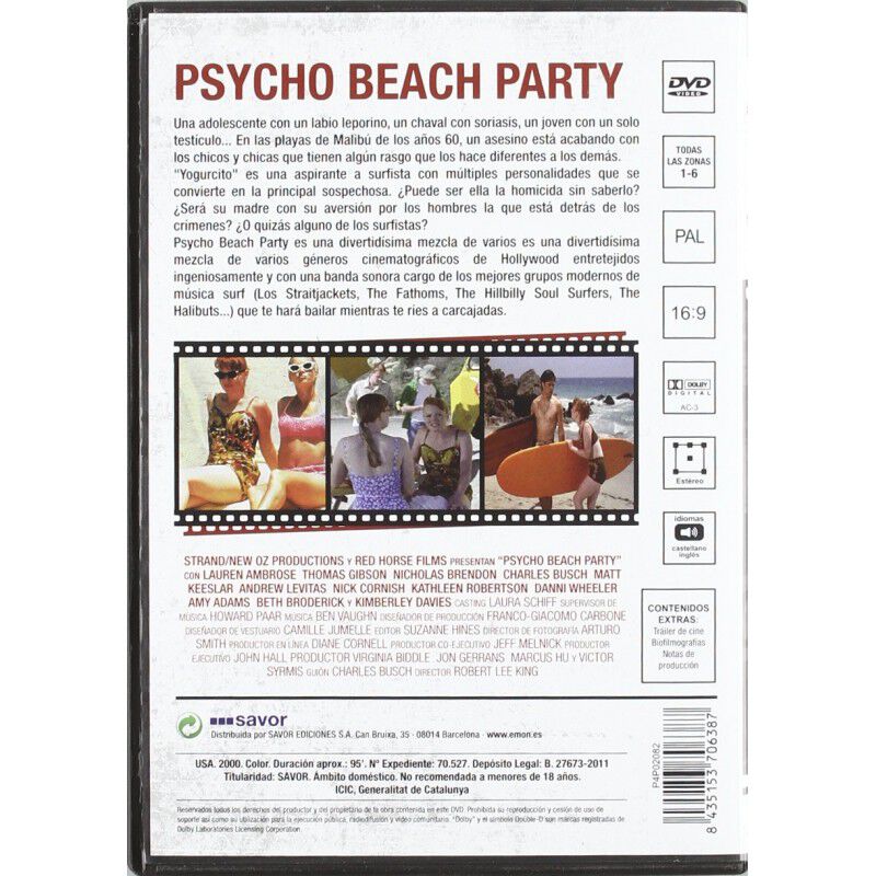 Psycho Beach Party: Festivales Secci&oacute;n Oficial ... image number null