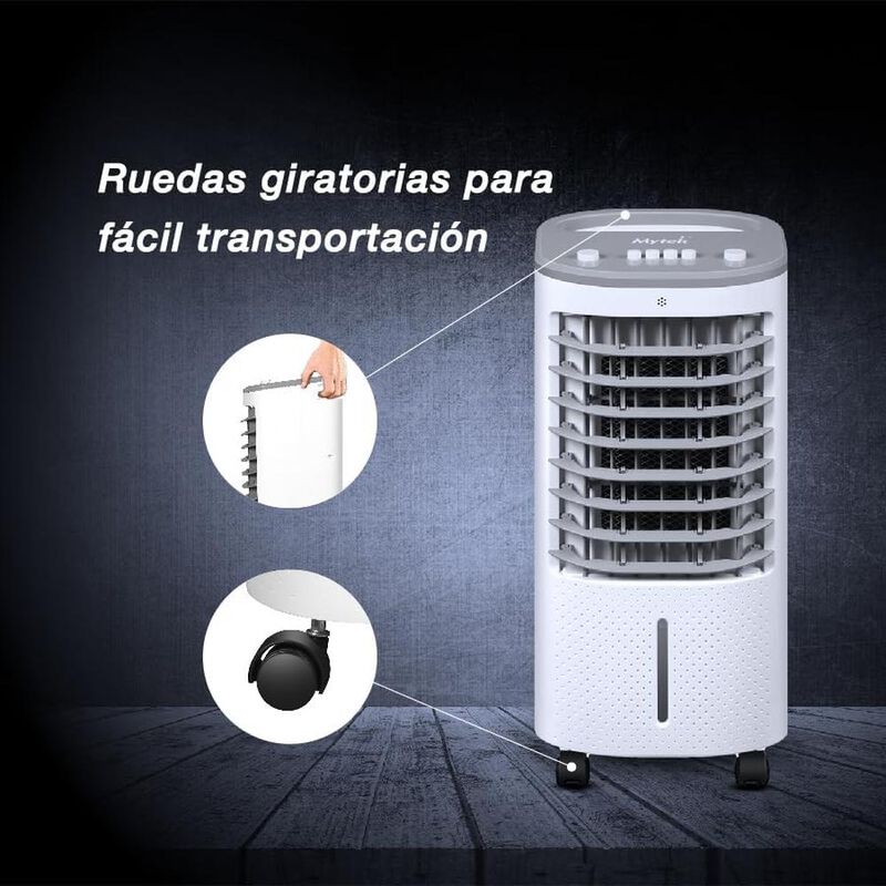 ENFRIADOR DE AIRE VENTILADOR PORTATIL MYTEK 381... image number null
