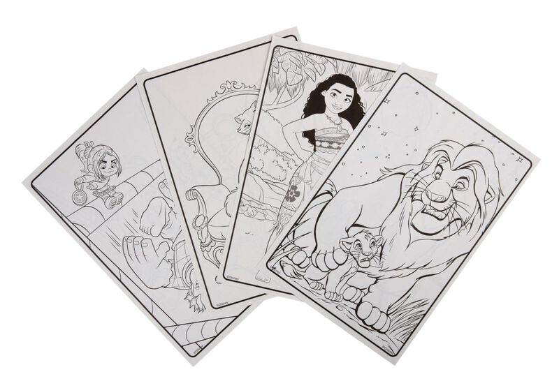 Libro Para Colorear Crayola Disney Animation Co... image number null