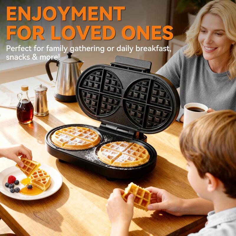 M&aacute;quina Para Waffles Baker's Friend Doble De 15... image number null