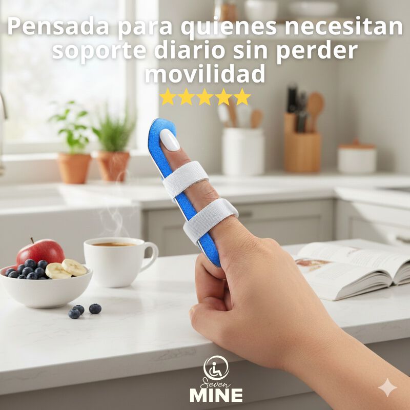 F&eacute;rula para Dedo Ortop&eacute;dica Ajustable Espuma y ... image number null