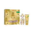 Set Benneton Perfume Sisterland Golden Vanilla Edt 80ml/body Lotion 75ml Dama