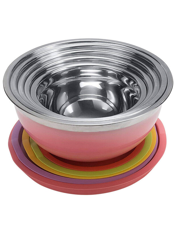 Juego De Ensaladeras Colors Acero Inoxidable 5 ... image number null