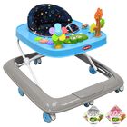Andadera para Beb&eacute; Coco Luz y Sonido Altura Ajustable Plegable Ruedas de Goma Apta desde 6 meses - Azul