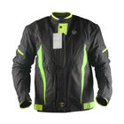 Chamarra Motocicleta Italika reflejante protección hombros codo y espalda. Talla M